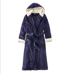 LLBEAN PLUSH ROBE